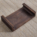 Solid Wood Low Table Balcony Window Sill Coffee Sturdy For Outdoor Indoor Use