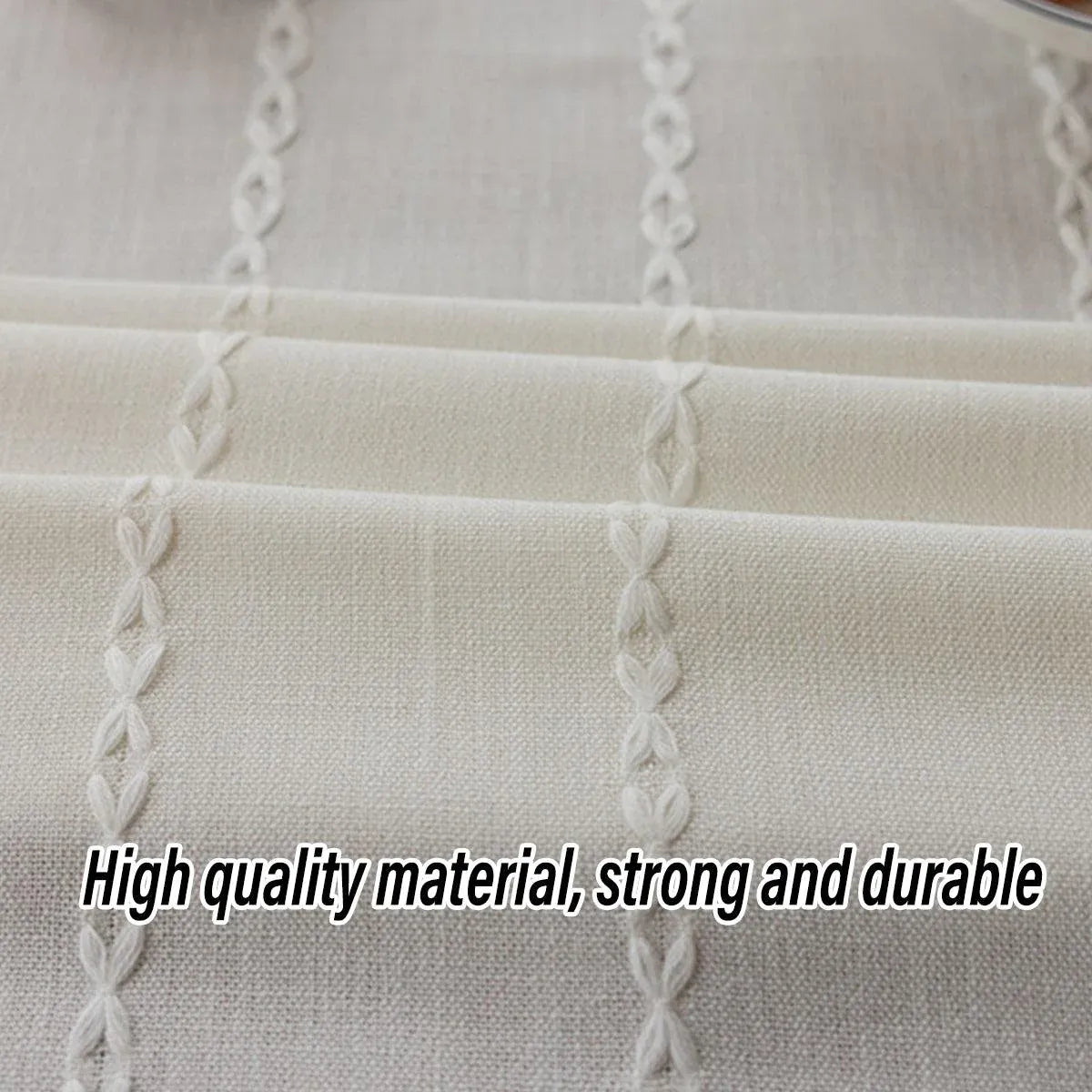 Rectangular Tablecloth Home Dining Table Cover Coffee Table Cloth Waterproof - 140x220cm