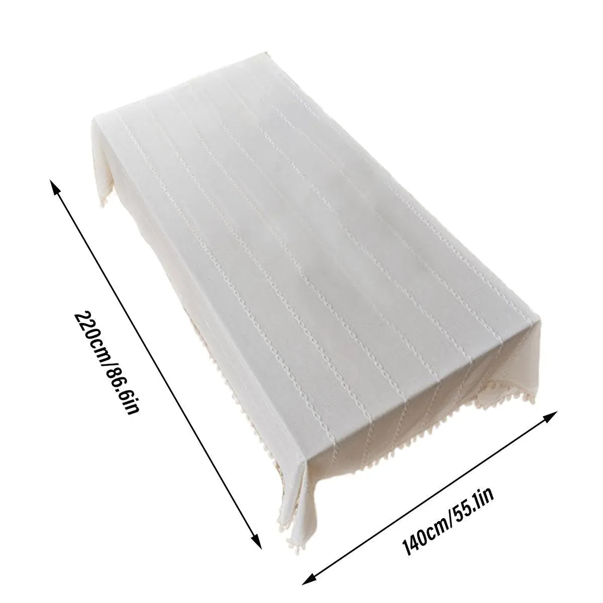 Rectangular Tablecloth Home Dining Table Cover Coffee Table Cloth Waterproof - 140x220cm