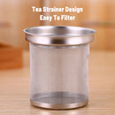 Thickened Stainless Steel Teapot Kettle With Strainer For Restaurant Hotel Use