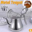 Thickened Stainless Steel Teapot Kettle With Strainer For Restaurant Hotel Use