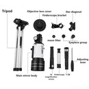 HD Astronomical Telescope with Desktop Tripod and Up to 150X Combo Magnification