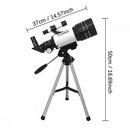 HD Astronomical Telescope with Desktop Tripod and Up to 150X Combo Magnification