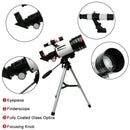 HD Astronomical Telescope with Desktop Tripod and Up to 150X Combo Magnification