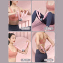 4pcs Pink Yoga Fitness Equipment for Home Workout Stretching and Exercise