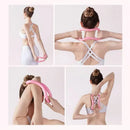 4pcs Pink Yoga Fitness Equipment for Home Workout Stretching and Exercise