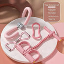 4pcs Pink Yoga Fitness Equipment for Home Workout Stretching and Exercise
