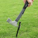 Outdoor Camping Hammer Tent Stake Puller Ground Hammer Heavy Duty Camping Tool - Blue