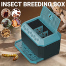 Insect Breeding Box Flip Cover Ventilated Insect Habitat Container for Home Lab
