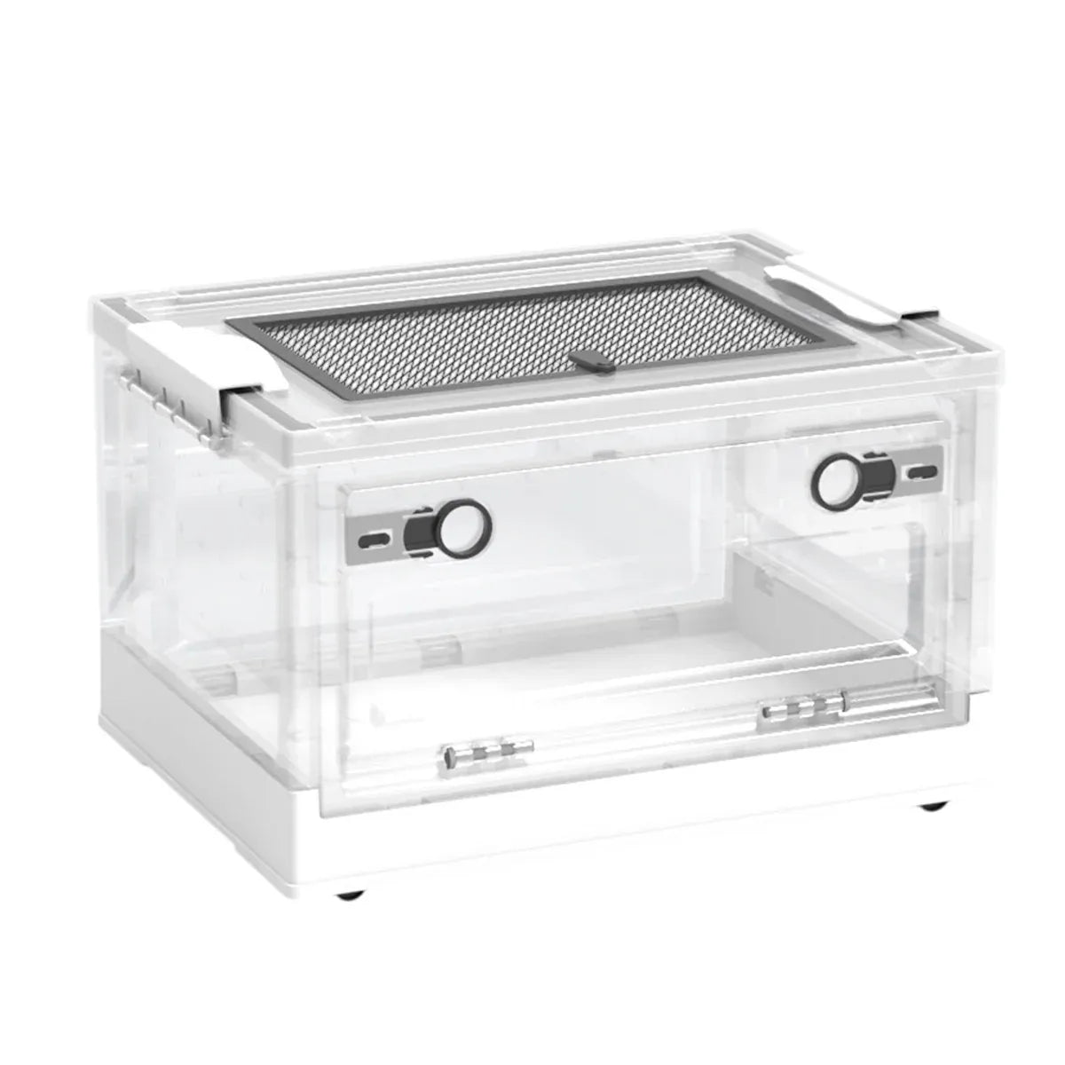 Foldable Hamster Breeding Box Transparent Small Pet Viewing House Indoor Habitat