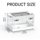 Foldable Hamster Breeding Box Transparent Small Pet Viewing House Indoor Habitat