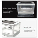 Foldable Hamster Breeding Box Transparent Small Pet Viewing House Indoor Habitat