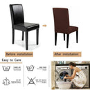 6X Stretch Chair Cover Seat Covers Spandex Washable Banquet Wedding Party Decora - Black