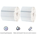 Transparent Thermal Label Printer Paper Roll Self Adhesive 220pcs Per Roll - 30x30cm