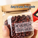 Transparent Thermal Label Printer Paper Roll Self Adhesive 220pcs Per Roll - 40x30cm