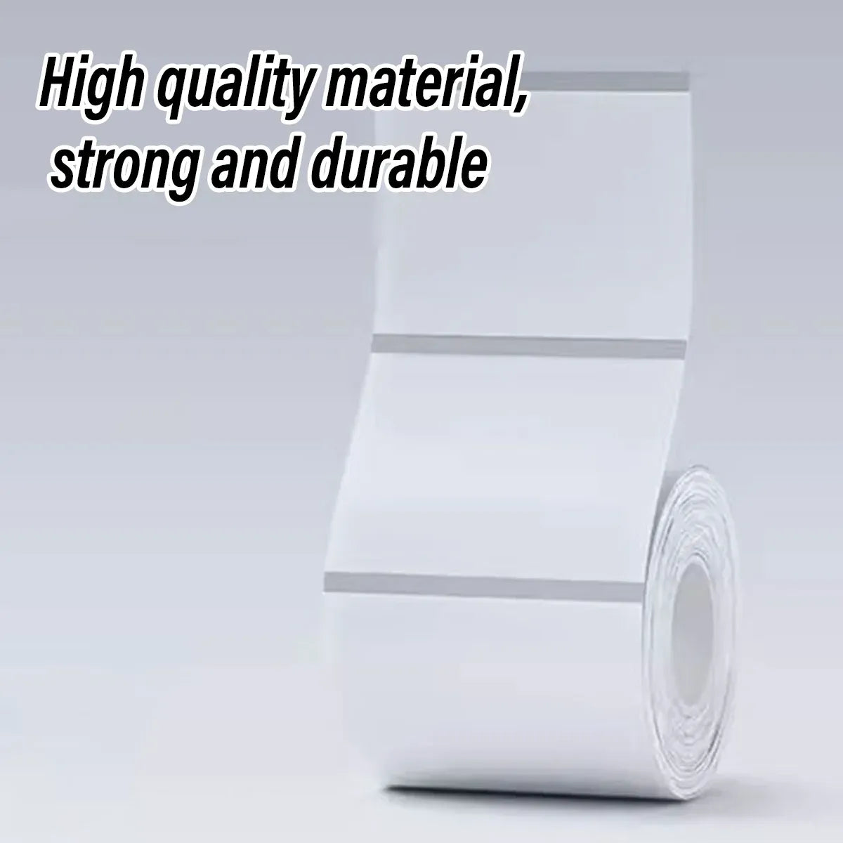 Transparent Thermal Label Printer Paper Roll Self Adhesive 220pcs Per Roll - 40x30cm