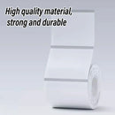 Transparent Thermal Label Printer Paper Roll Self Adhesive 220pcs Per Roll - 40x30cm