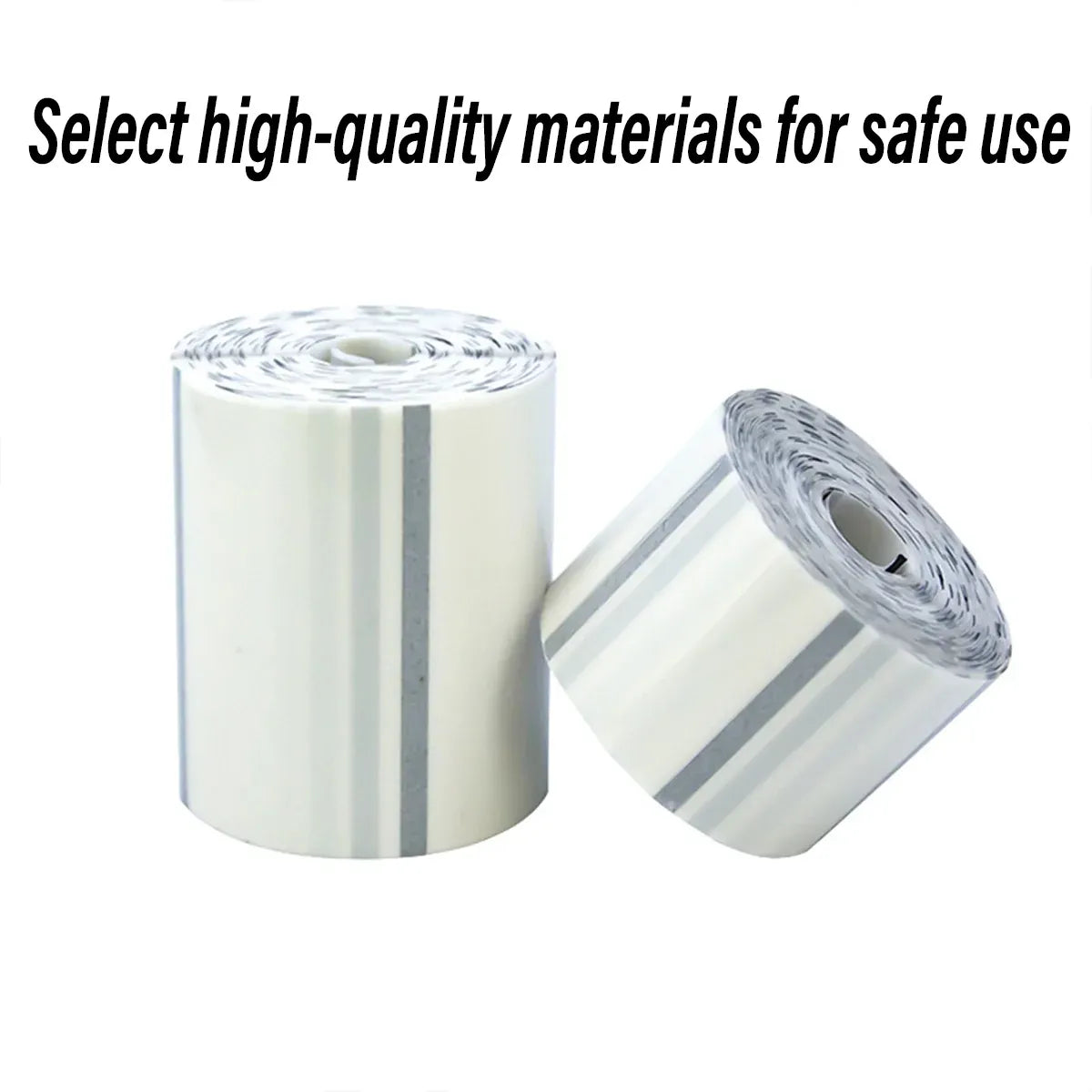 Transparent Thermal Label Printer Paper Roll Self Adhesive 220pcs Per Roll - 40x30cm