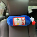Car Neck Pillow Headrest Cushion Lumbar Support Throw Pillow For Seat Driving - Pillow