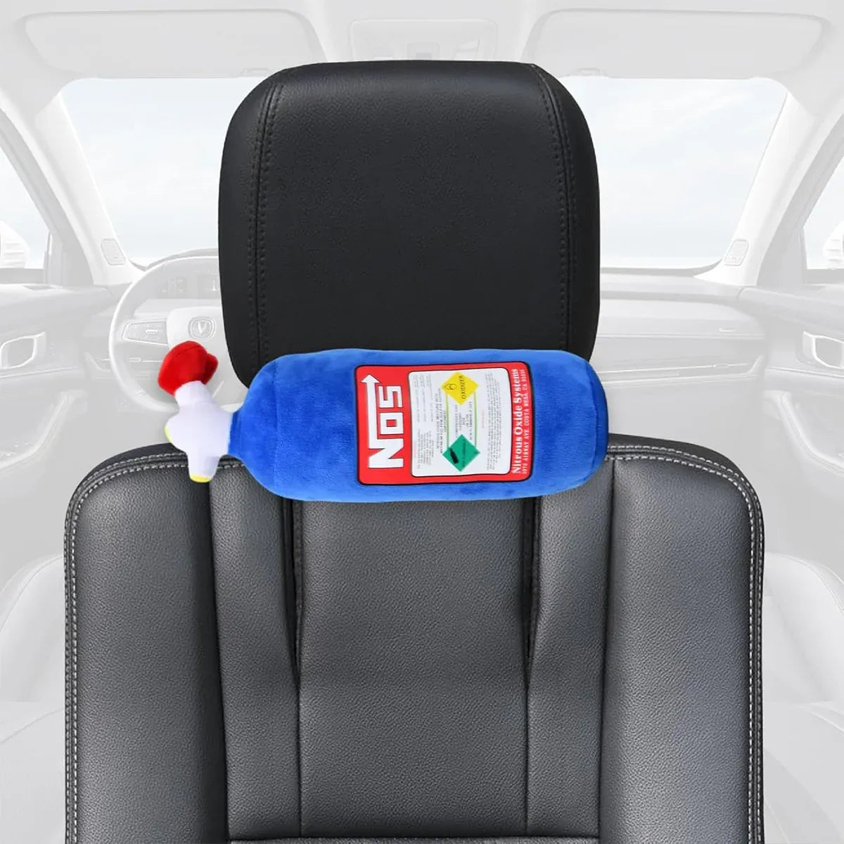 Car Neck Pillow Headrest Cushion Lumbar Support Throw Pillow For Seat Driving - Pillow