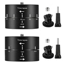 Action Camera 360° Rotating 60/120min Time Lapse Timer Tripod Head Adapter Gopro - 120min