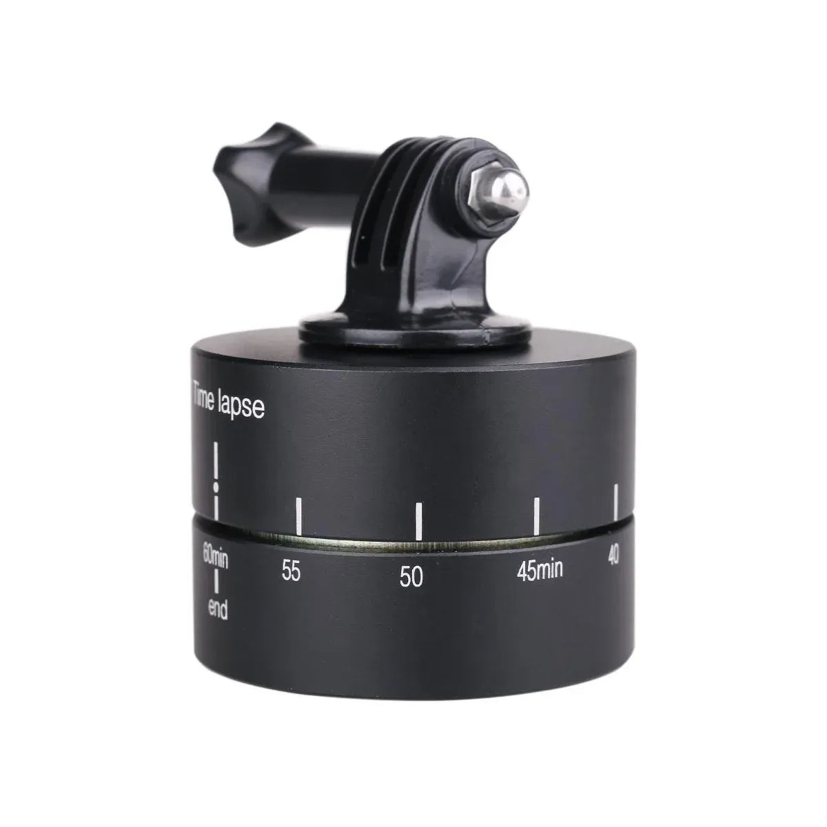 Action Camera 360° Rotating 60/120min Time Lapse Timer Tripod Head Adapter Gopro - 120min