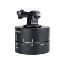 Action Camera 360° Rotating 60/120min Time Lapse Timer Tripod Head Adapter Gopro - 120min