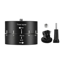 Action Camera 360° Rotating 60/120min Time Lapse Timer Tripod Head Adapter Gopro - 60min