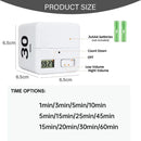 Cubic Timer for Students Time Management Study Exercise Reminder Tool Adjustable - 1-3-5-10