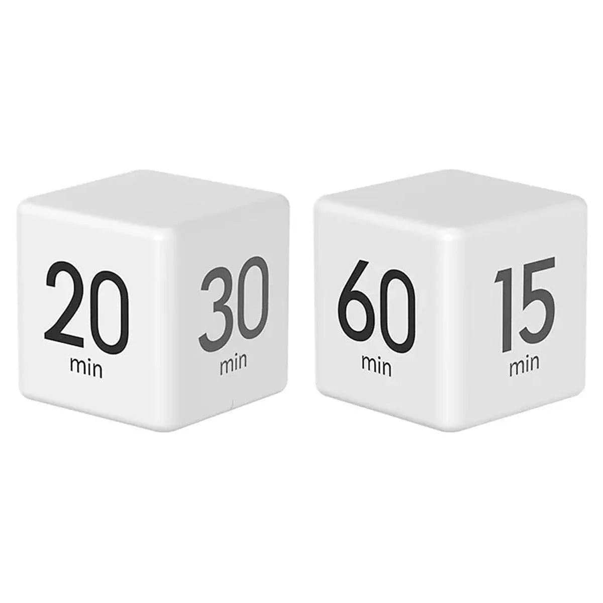 Cubic Timer for Students Time Management Study Exercise Reminder Tool Adjustable - 1-3-5-10