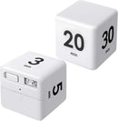 Cubic Timer for Students Time Management Study Exercise Reminder Tool Adjustable - 25-5-45-15