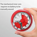 60 Minutes Visual Analog Timer Countdown Clock Time Management Kitchen Tool - Red