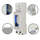 1-Piece SUL180A 24-Hour Mechanical DIN-Rail Timer Switch