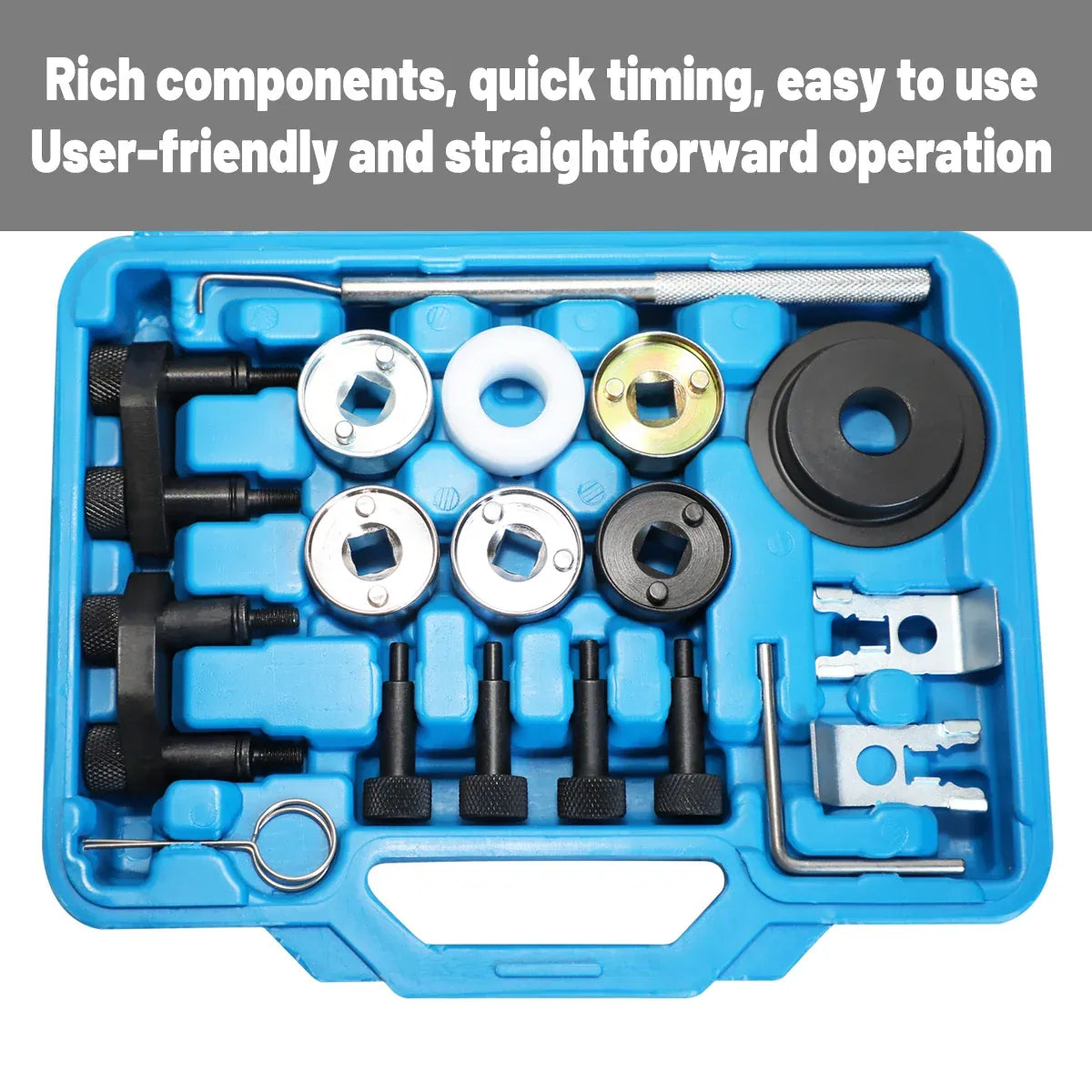 19pcs Engine Timing Tool Set Compatible with Volkswagen Audi 18T 20T EA888