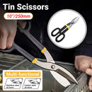 Tin Scissors Manual Steel Cutting Metal Shear Cutter 10inch Hand Tool Durable