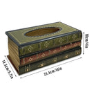 Book-Shaped Tissue Box 25.5 x 14.5 x 10 cm - 1 Piece