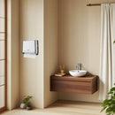 Commercial Hand Towel Dispenser Wall Mounted Tissue Box Easy Install Durable - Silver