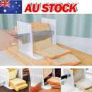 Bread Slicer Cutting Guide for Toast Sandwich with Adjustable Thickness Foldable