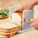 Bread Slicer Cutting Guide for Toast Sandwich with Adjustable Thickness Foldable