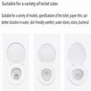2PCS Travel Disposable Toilet Seat Covers Soluble Paper For Hotel Household Use
