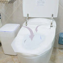 2PCS Travel Disposable Toilet Seat Covers Soluble Paper For Hotel Household Use