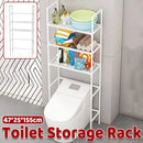 1-Piece Over-Toilet Storage Rack, White