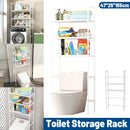 1-Piece Over-Toilet Storage Rack, White