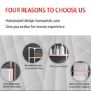 Bathroom Rack Over Toilet Washing Machine Shelf Storage Organizer Stand Unit - Black