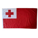 Tonga National Flag 90x150cm Outdoor Polyester Banner with Eyelets