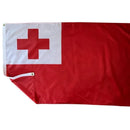 Tonga National Flag 90x150cm Outdoor Polyester Banner with Eyelets