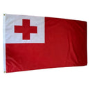 Tonga National Flag 90x150cm Outdoor Polyester Banner with Eyelets