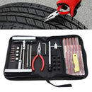 46PCS Car Tire Repair Kit Patch Plug Puncture Emergency for Car Truck Motorbike