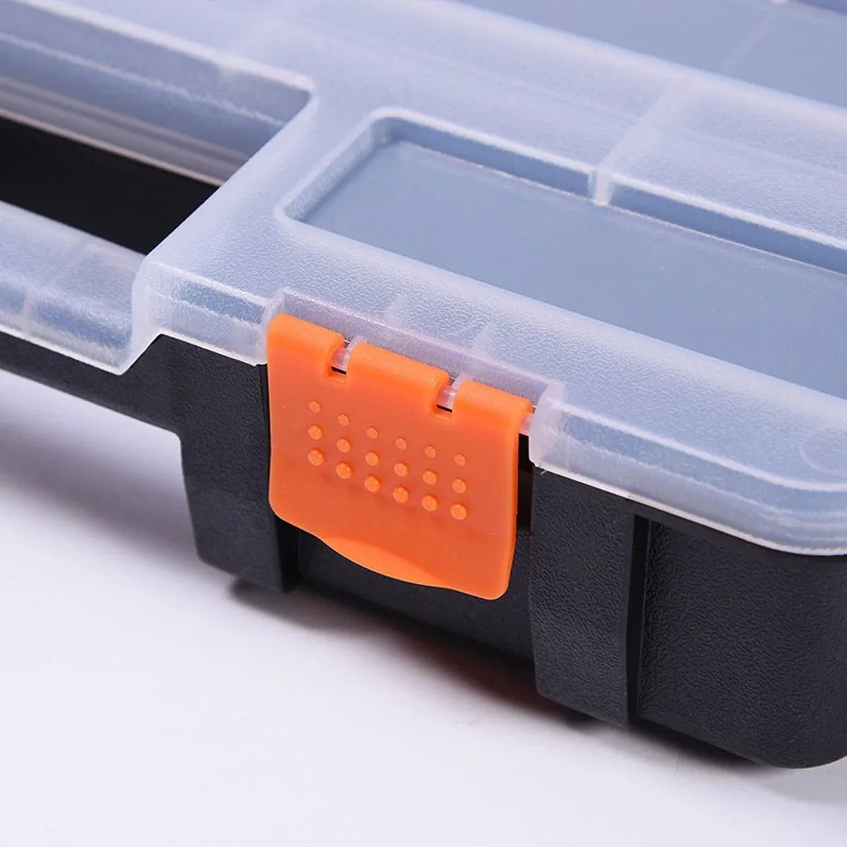 Double Sided Portable Hardware Tools Storage Box Parts Organizer Accessories Box