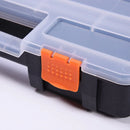 Double Sided Portable Hardware Tools Storage Box Parts Organizer Accessories Box